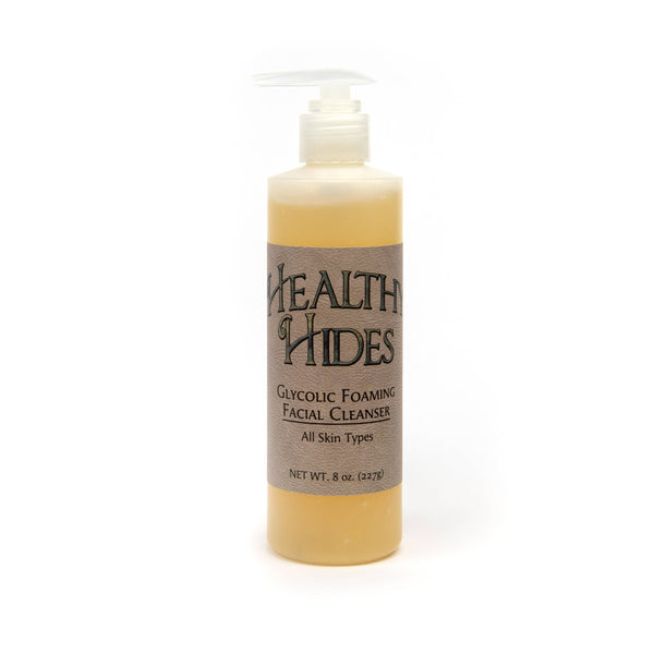 Glycolic Foaming Facial Cleanser - Healthy Hides Skin Care